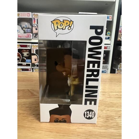 VAULTED OFFICIAL WONDERCON STICKER Powerline Funko Pop #1340 Disney Goofy Movie - Picture 4 of 6